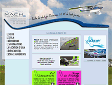 Tablet Screenshot of mach-01.com